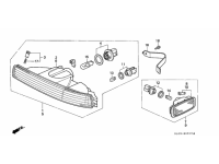 Honda Combination Lamp Assembly - NSX, 1991-01