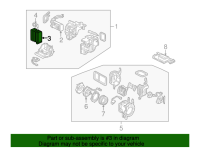 Honda Air Conditioning Evaporator Sub-Assembly - NSX, 1991-05
