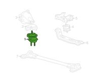 Honda engine mount (left or right) - S2000, 2000-09