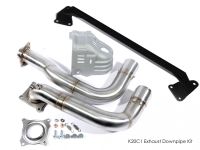 ScienceofSpeed Exhaust Downpipe Kit & Chassis Brace Kit - S2000, 2000-09