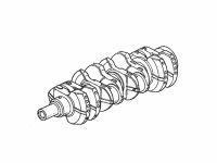 Genuine Honda Crankshaft, F22C - S2000, 2004-09