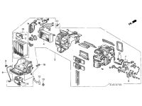 Honda Air Conditioning Heater Components - NSX, 1991-05