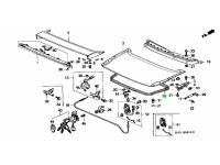 Honda Trunk Weatherstrip Seal - NSX, 1991-05 (limited availability)