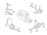 Honda Engine Mounts - NSX, 1991-05