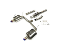 T1R 70mm Sparrow Exhaust (stainless steel w/ gradient tips) - S2000, 2000-09
