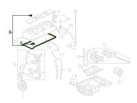 Honda Valve Cover Gasket Set - S2000, 2000-09